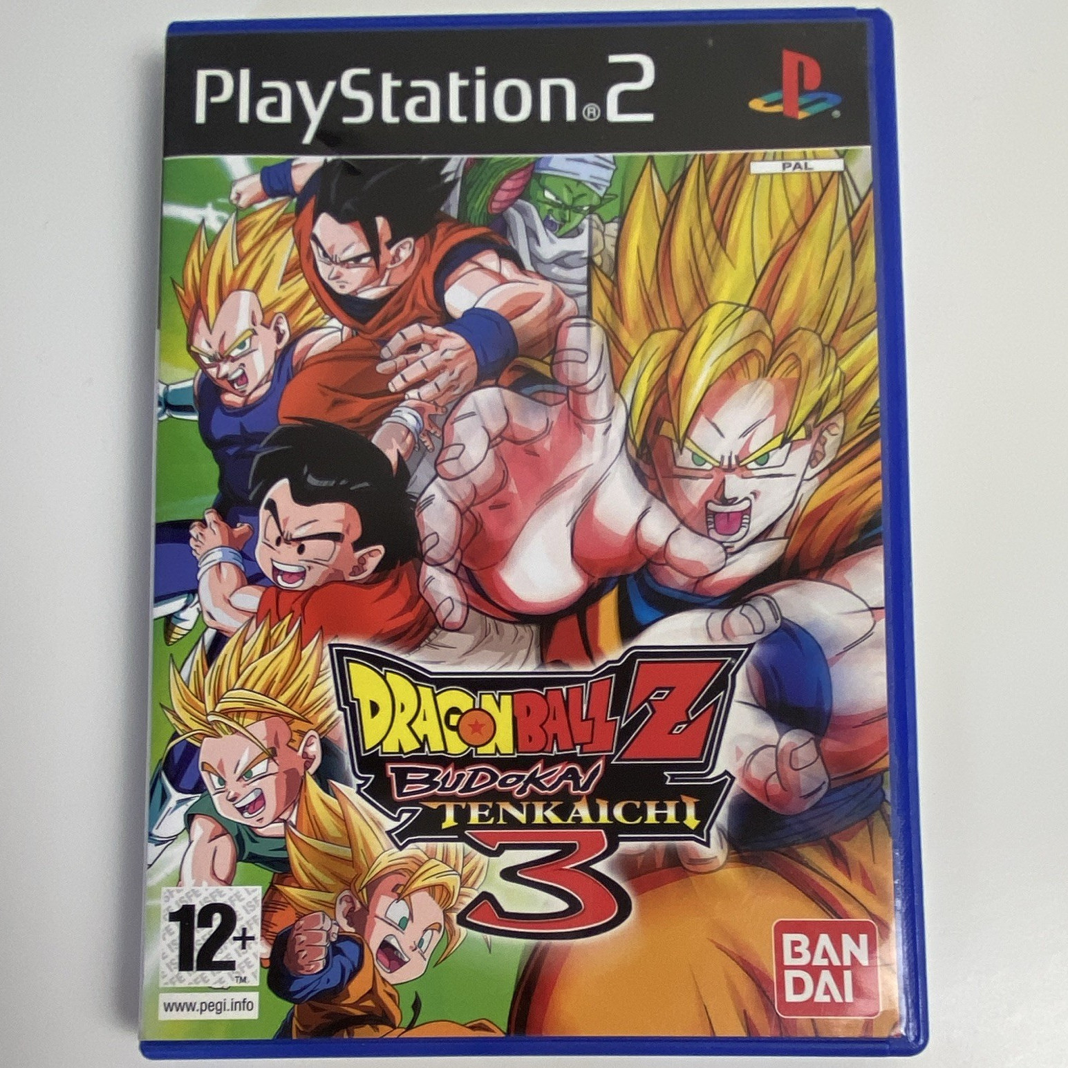 Bandai Dragon Ball Z Budokai Tenkaichi 3 PS2 PAL France PEGI 12 Manual 2007