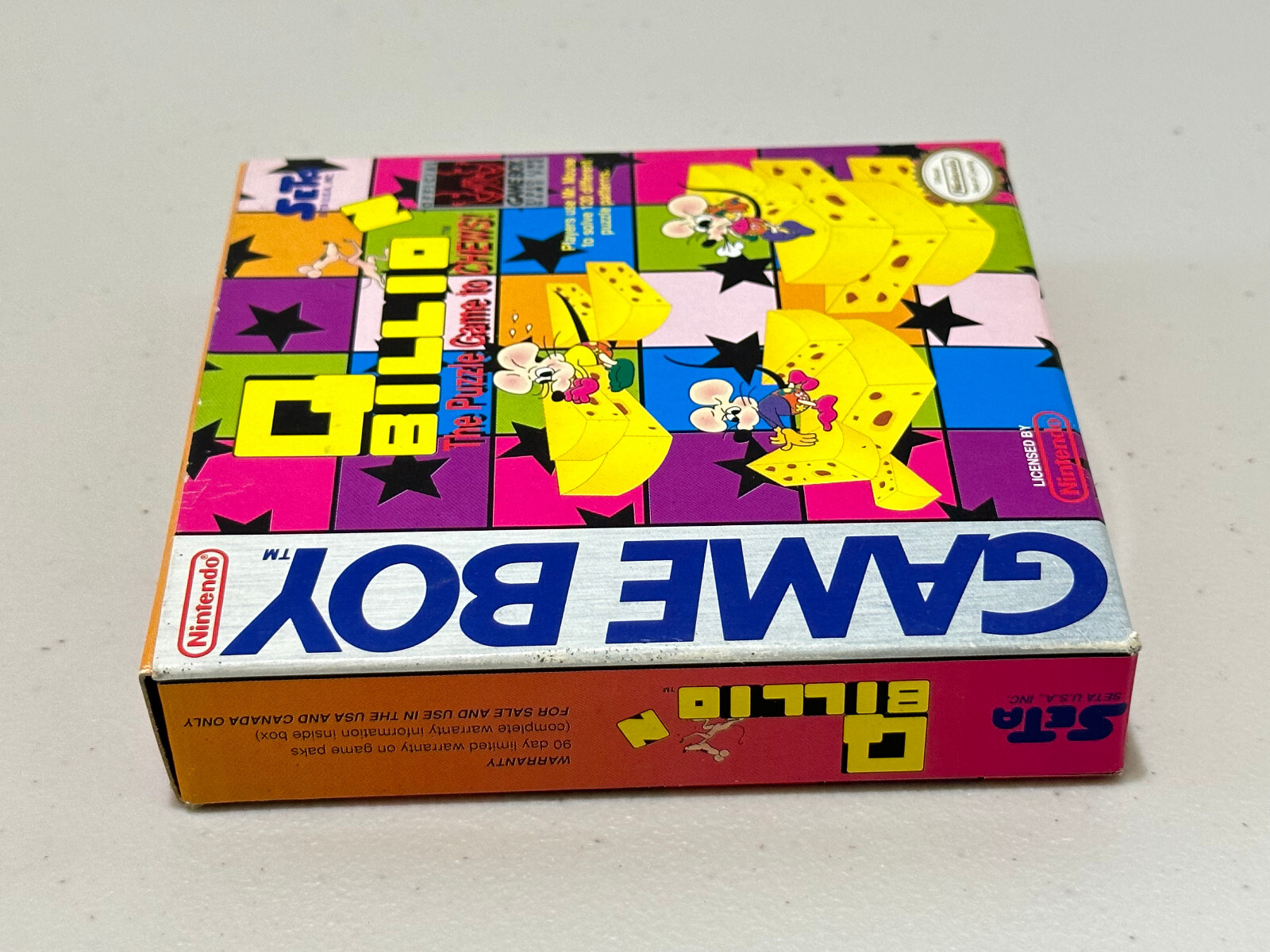 Q Billion (Nintendo Game Boy) Complete Authentic