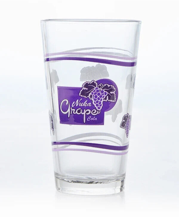 Fallout Nuka Cola Pub Glass Set of 4 (Series 2) – Wild – Dark – Grape – Victory