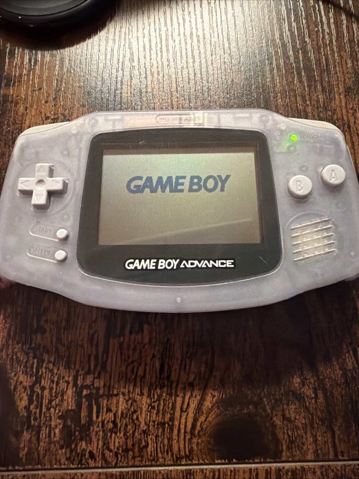 Nintendo Game Boy Advance Console System – Clear Glacier-WORKS PERFECT 👌 🔥❤️🔥
