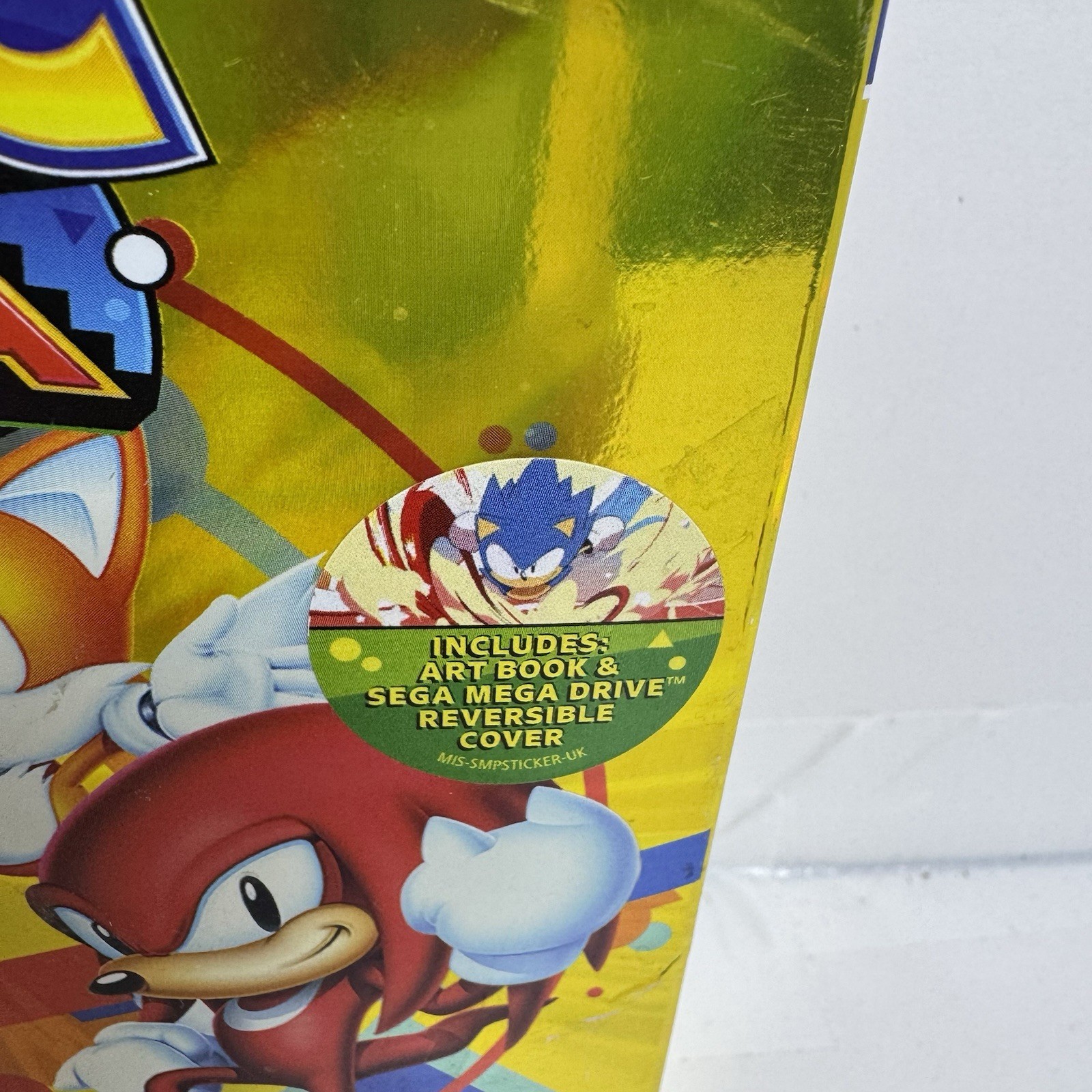 Sonic Mania Plus With Sleeve, Reversible Cover and Art Book PS4 Tested