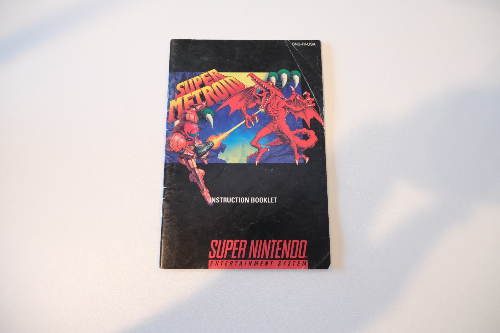 Super Metroid (Nintendo SNES, 1994) Manual Only