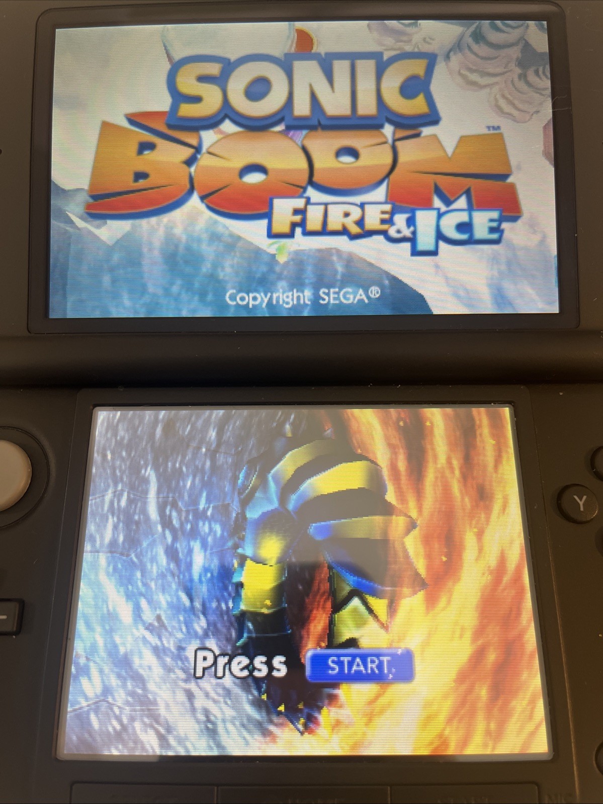 Sonic Boom: Fire & Ice (Nintendo 3DS, 2016) – Cart Only – Authentic – Tested!