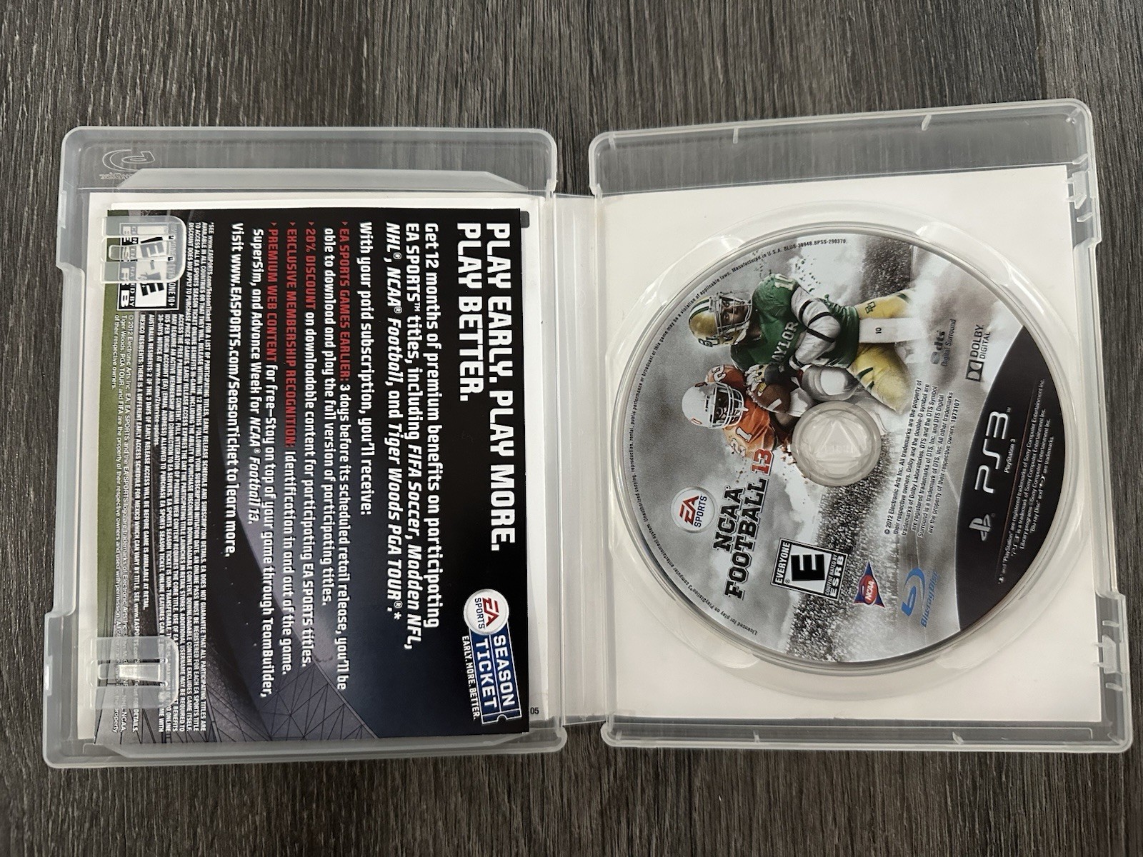 NCAA Football 13 (Sony PlayStation 3, 2012)