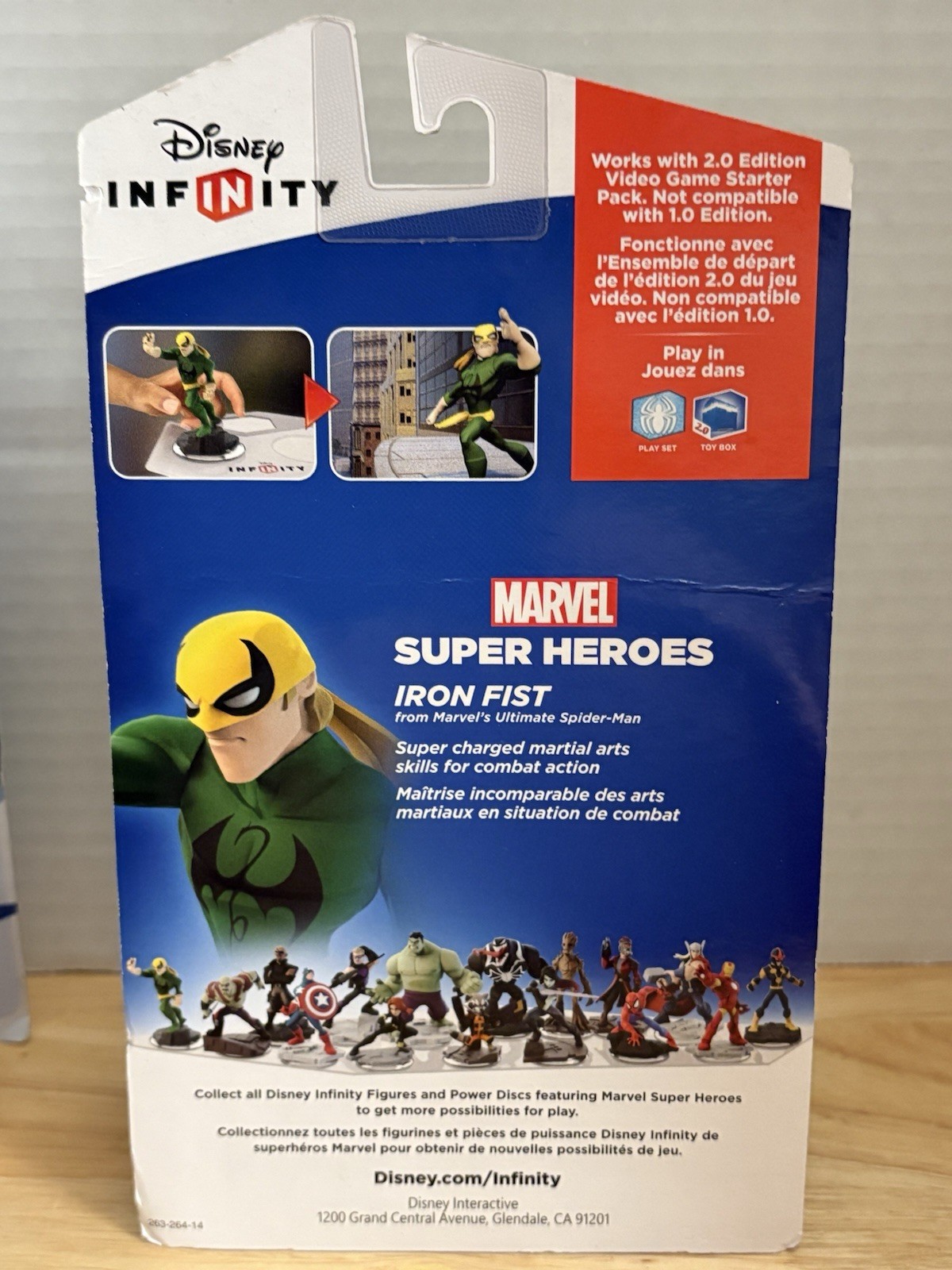 Open Box Disneys Infinity 2.0 Iron Fist & Nick Fury