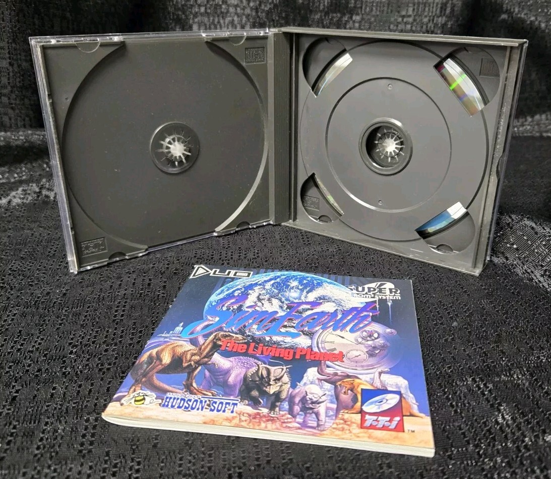 SimEarth: The Living Planet 1993 TurboGrafx CD Super CD TurboDuo