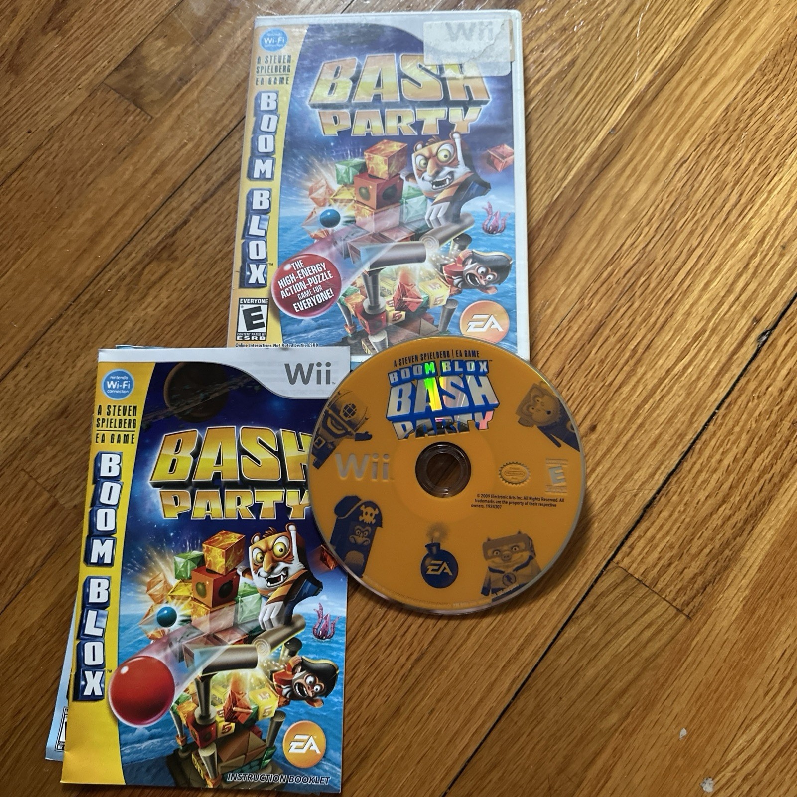 Boom Blox: Bash Party (Nintendo Wii, 2009) Tested Complete