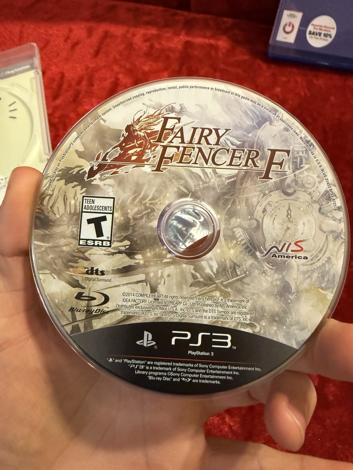 Fairy Fencer F: Advent Dark Force PS4 & Fairy Fencer F Sony PlayStation 3 CIB