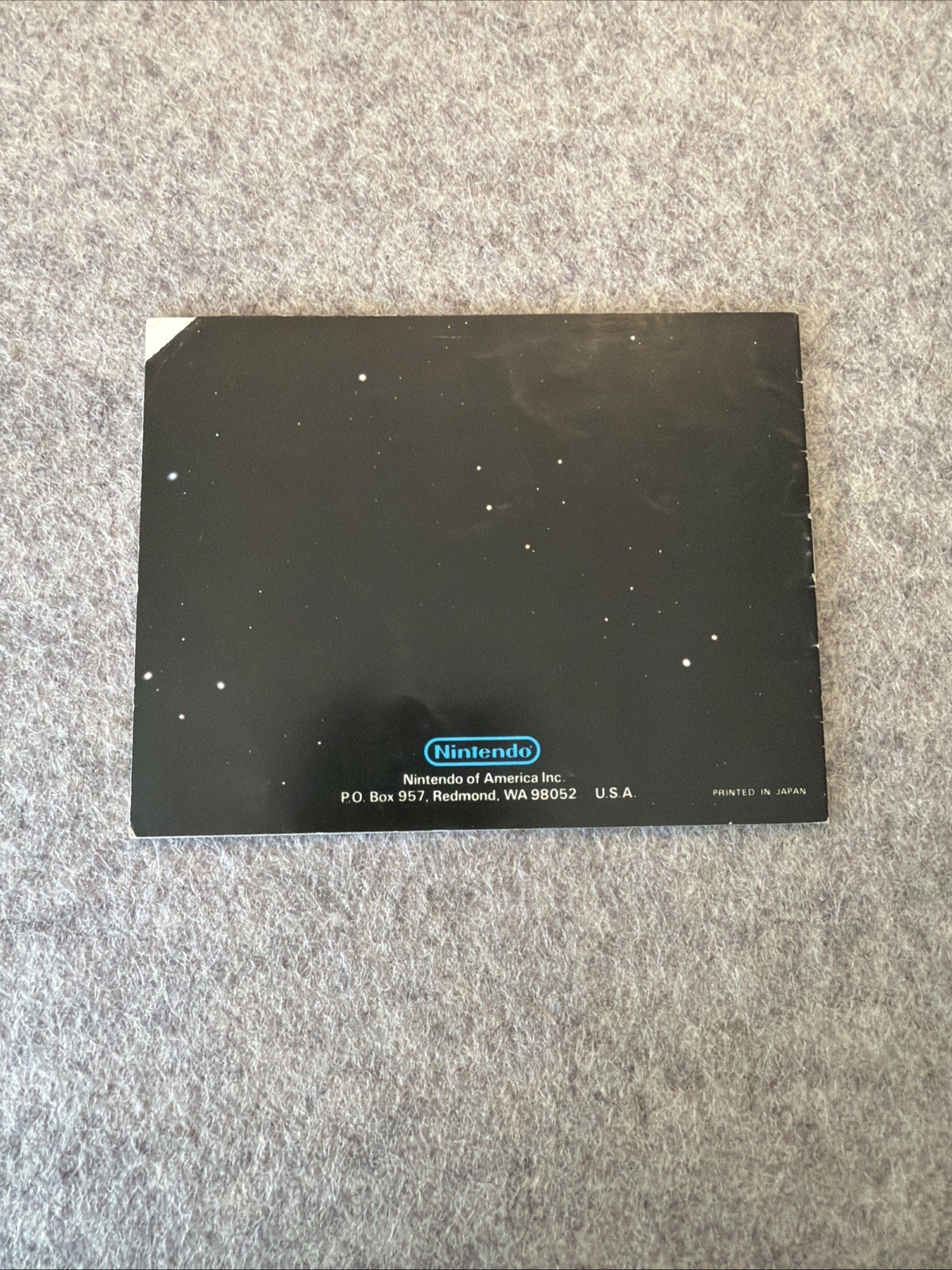 Tennis (NES, 1985) – Instruction Manual / Booklet Only