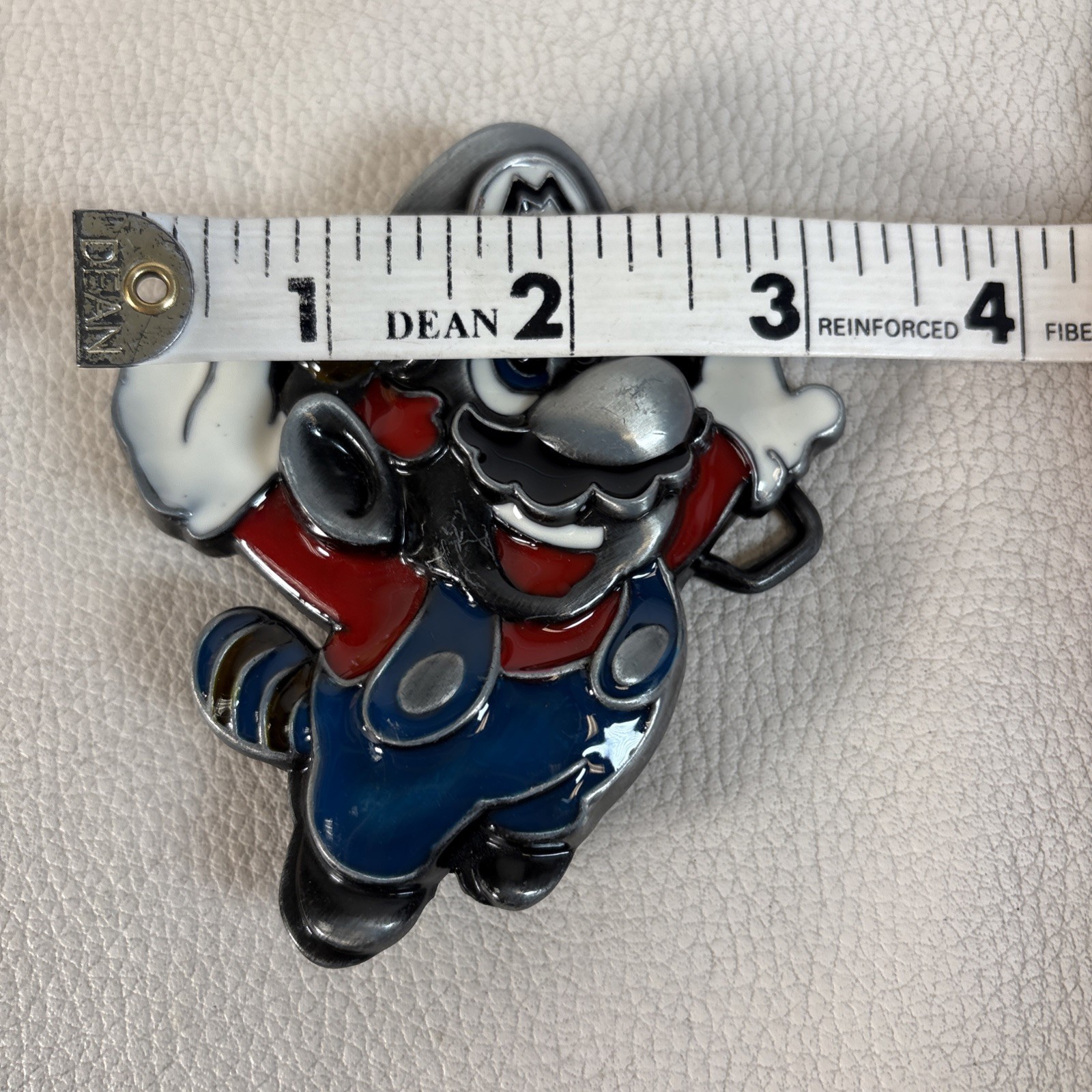 Mario Flying Squirrel Belt Buckle Super Mario Bros U Deluxe Game -B20