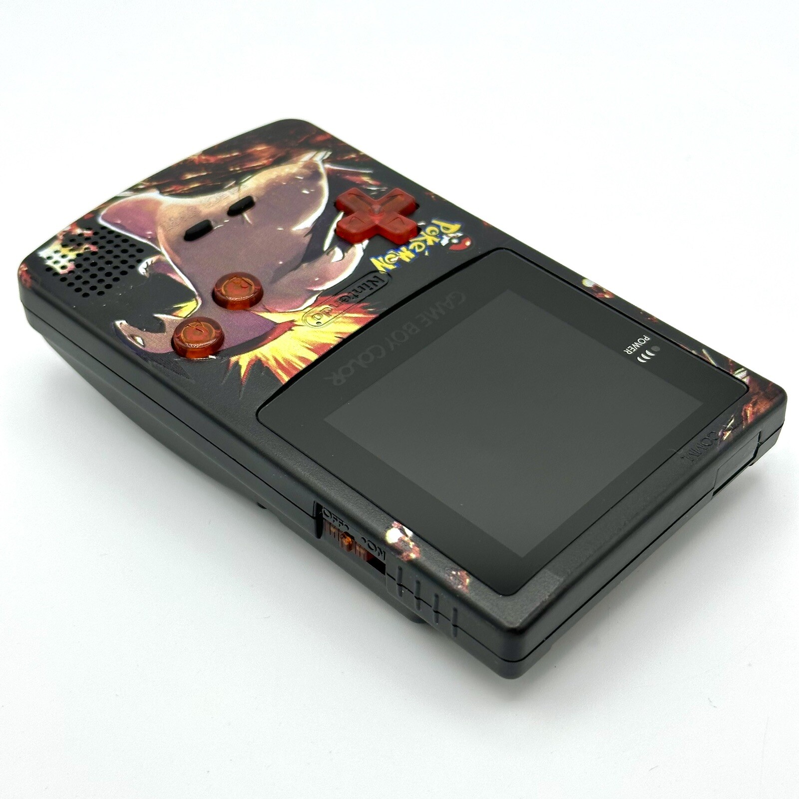 Nintendo Game Boy Color GBC Backlit IPS Mod Console System Typhlosion Pokemon UV