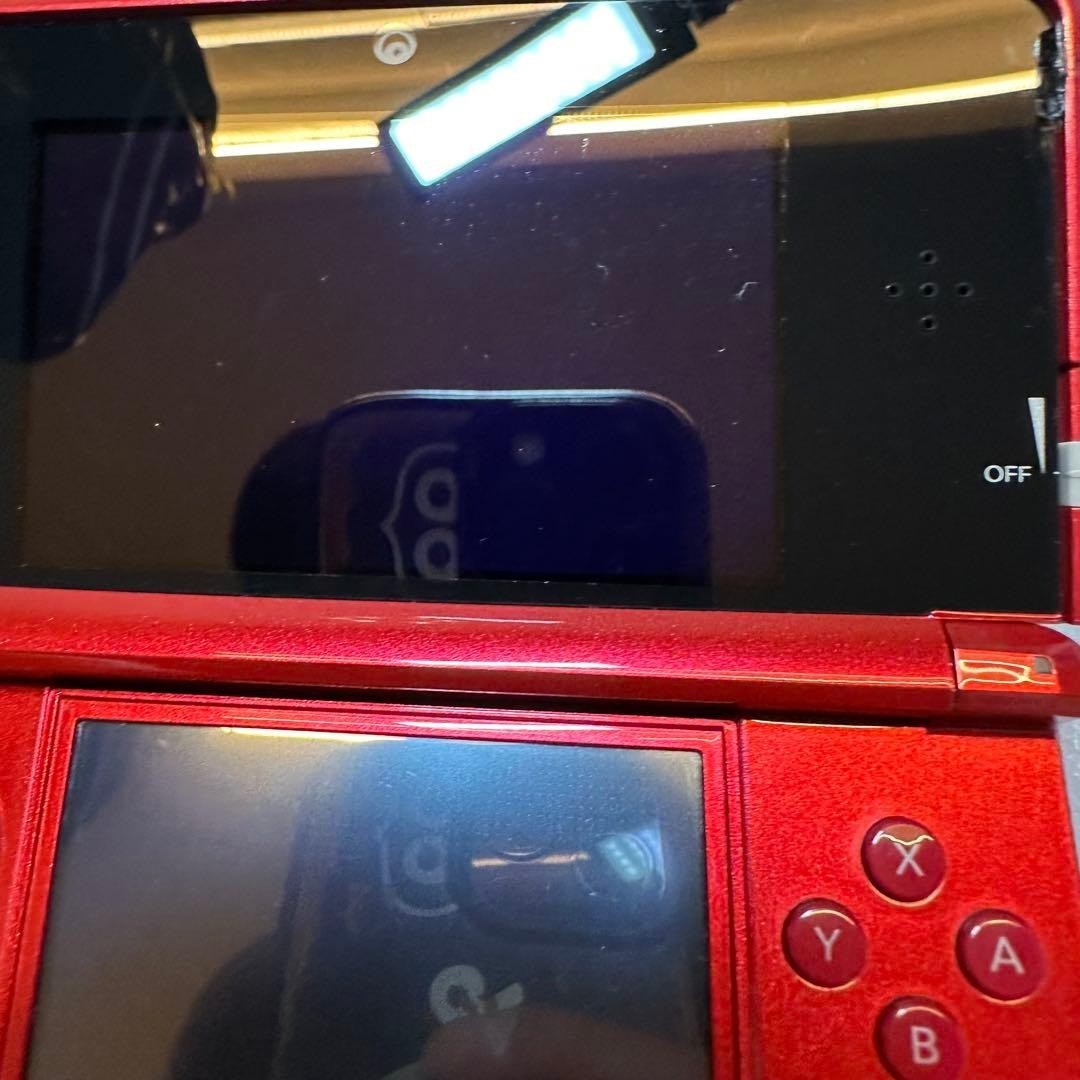 Nintendo 3DS Metallic Red 5233 From Japan