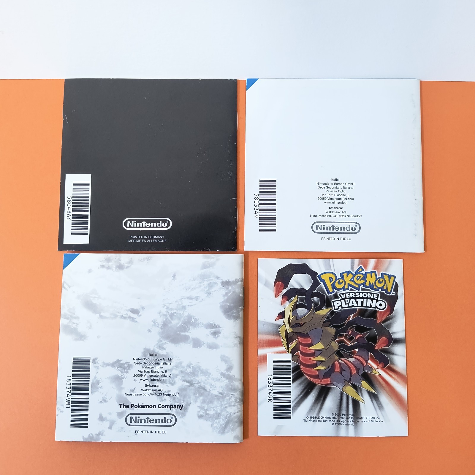 POKEMON PLATINUM VERSION GAME FOR NINTENDO DS 2DS 3DS PAL ITA COMPLETE