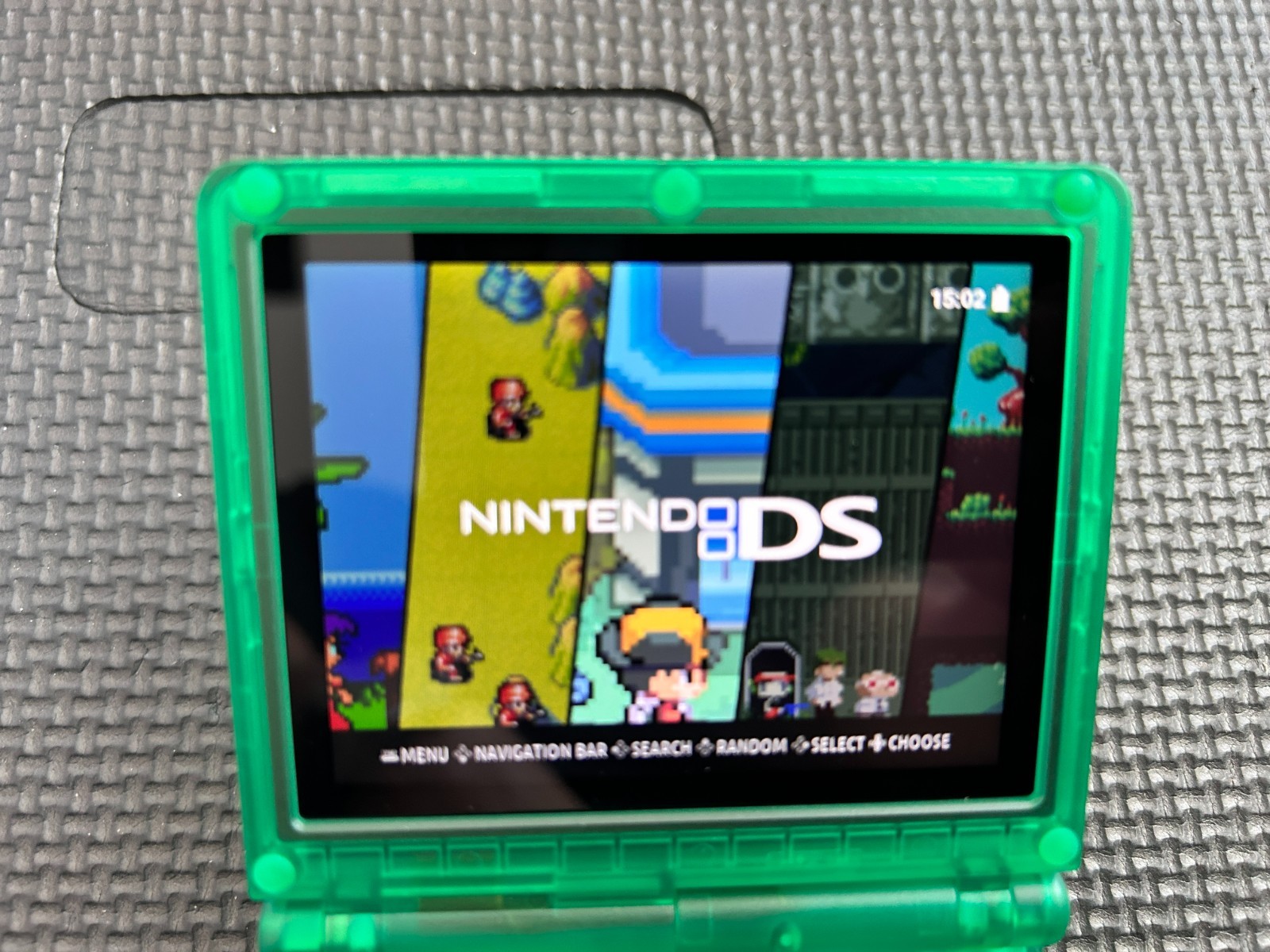 ANBERNIC RG35XX SP (TRANSPARENT GREEN) KNULLI 2 OS (64GB GAME CARD) (GXRG)