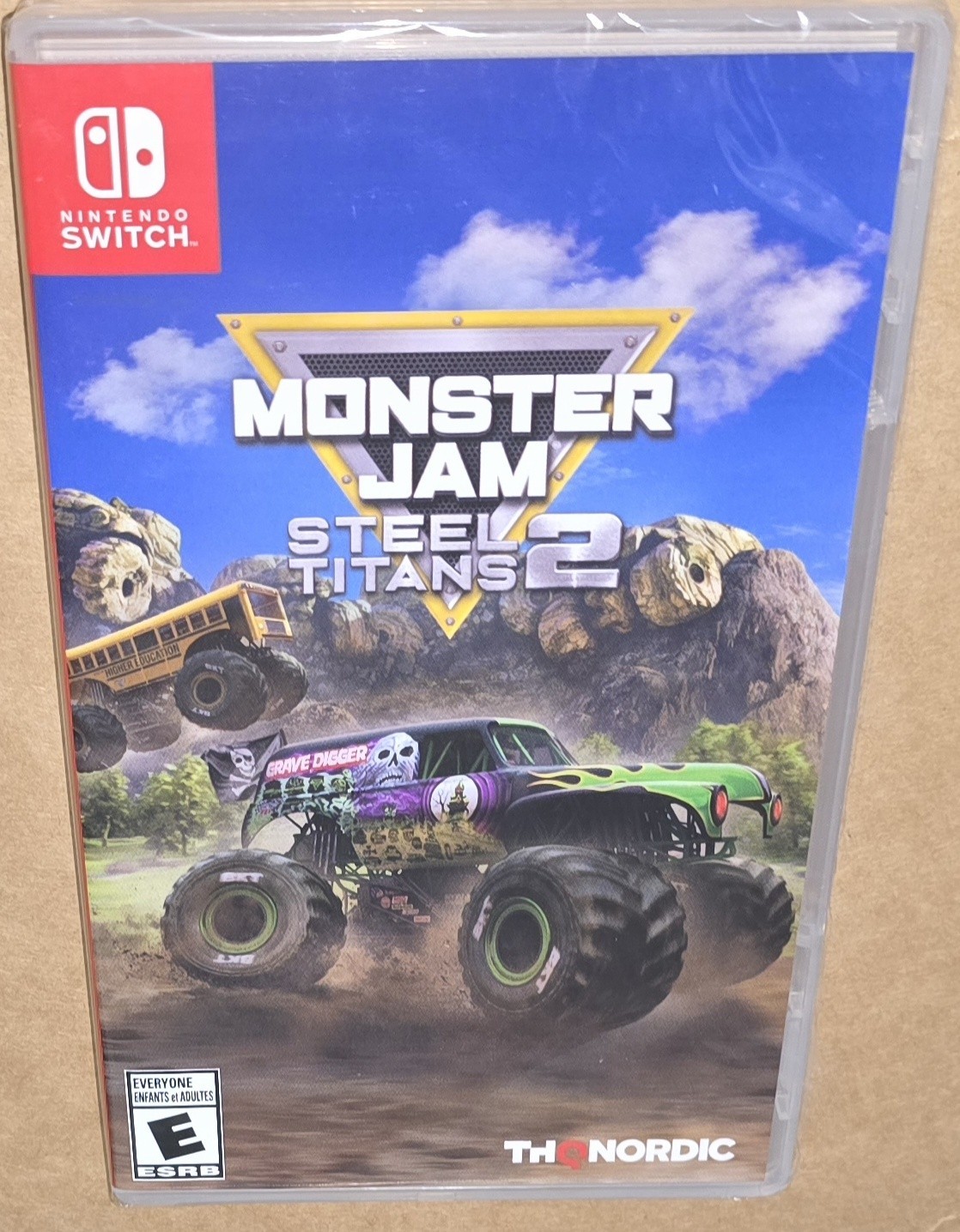 Monster Jam Steel Titans 2 (Nintendo Switch)Brand New Factory Sealed .THQ Nordi