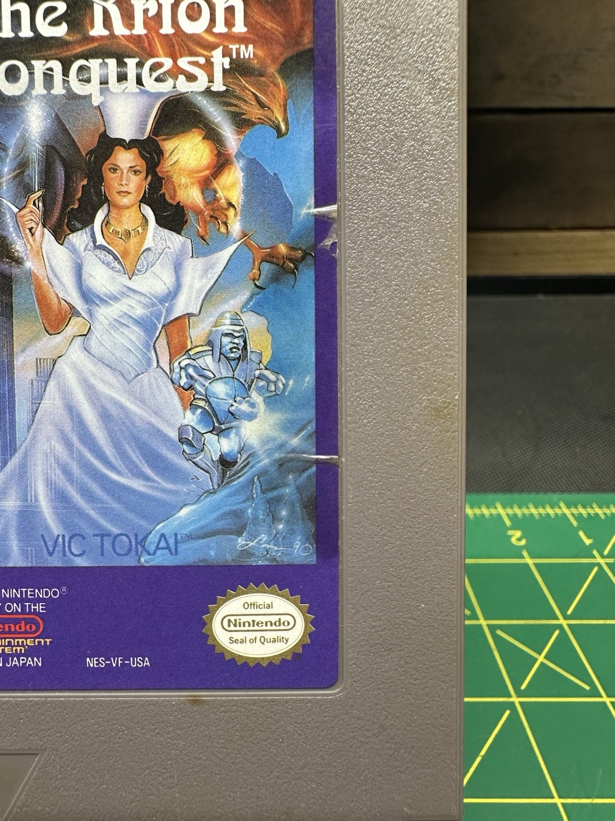 Vic Tokai The Krion Conquest Nintendo NES Video Game NTSC-U/C (US/Canada)