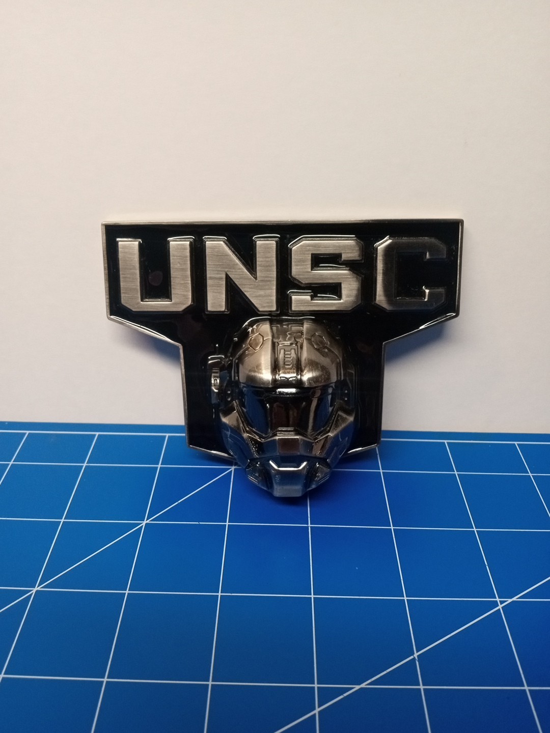 Halo 3 UNSC Master Chief 2010 Microsoft Corp Metal Belt Buckle Promo Xbox 360