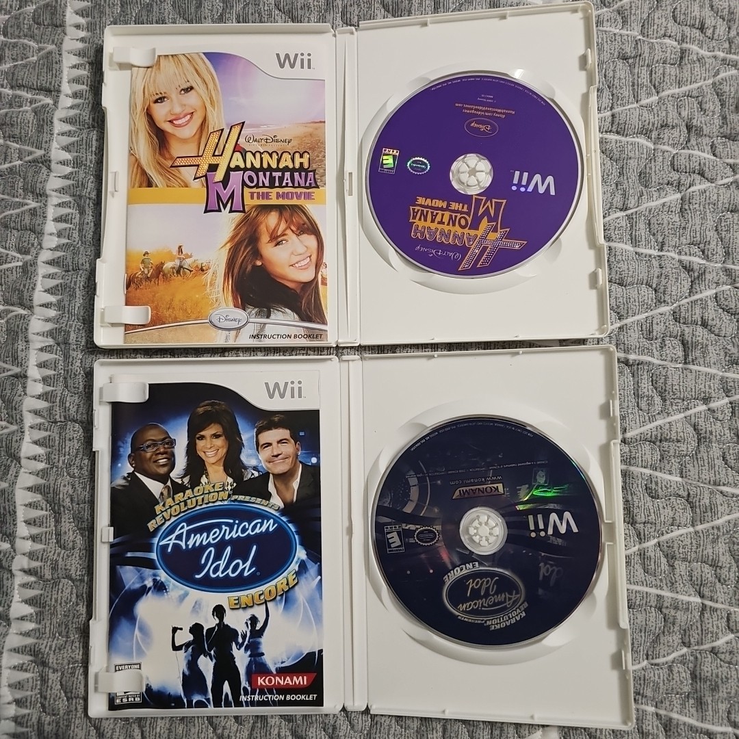 Lot Of 6 In Box Singing & Dance Themed Wii Games Popular Titles 4 Open 2 SEALED