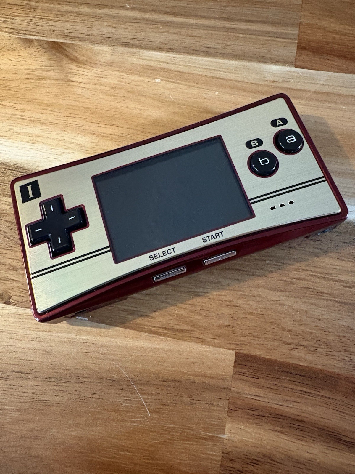 Nintendo Game Boy Micro Famicom 20th Anniversary Console Tested Good