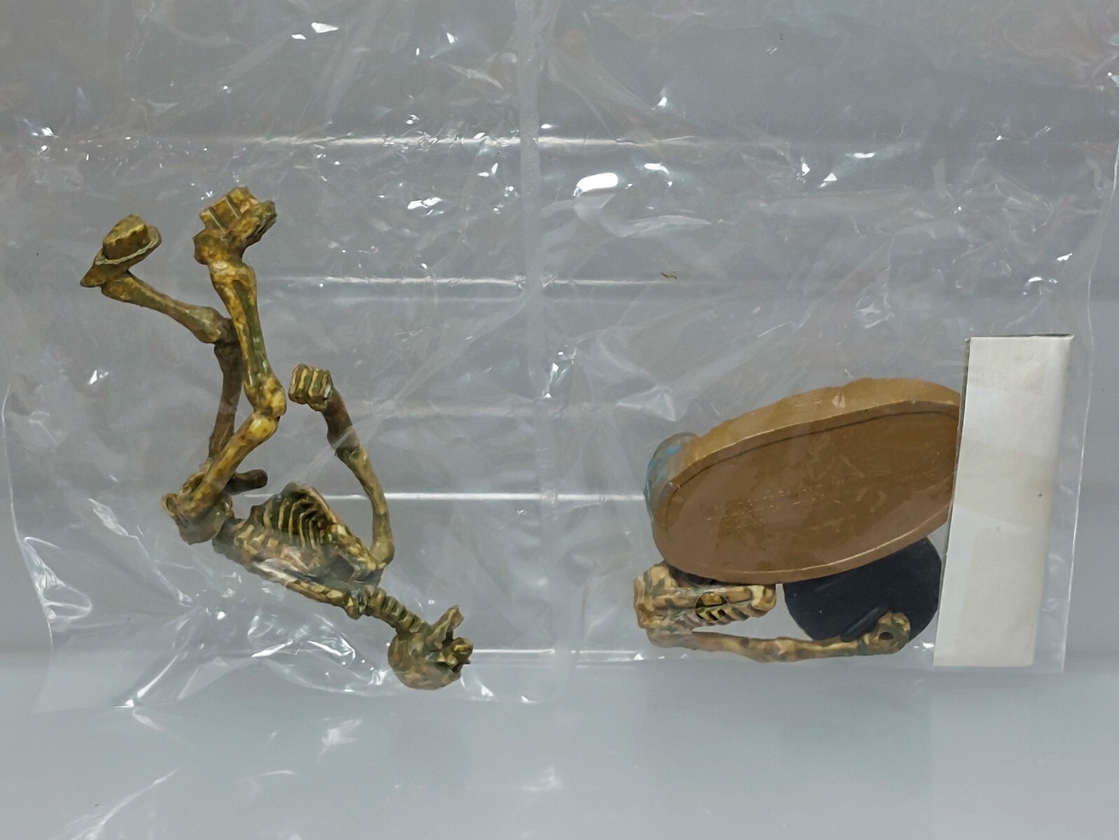 Ray Harryhausen Sword Fighting Skeletons (C) Figure Furuta 2002 Japan New 3.2in