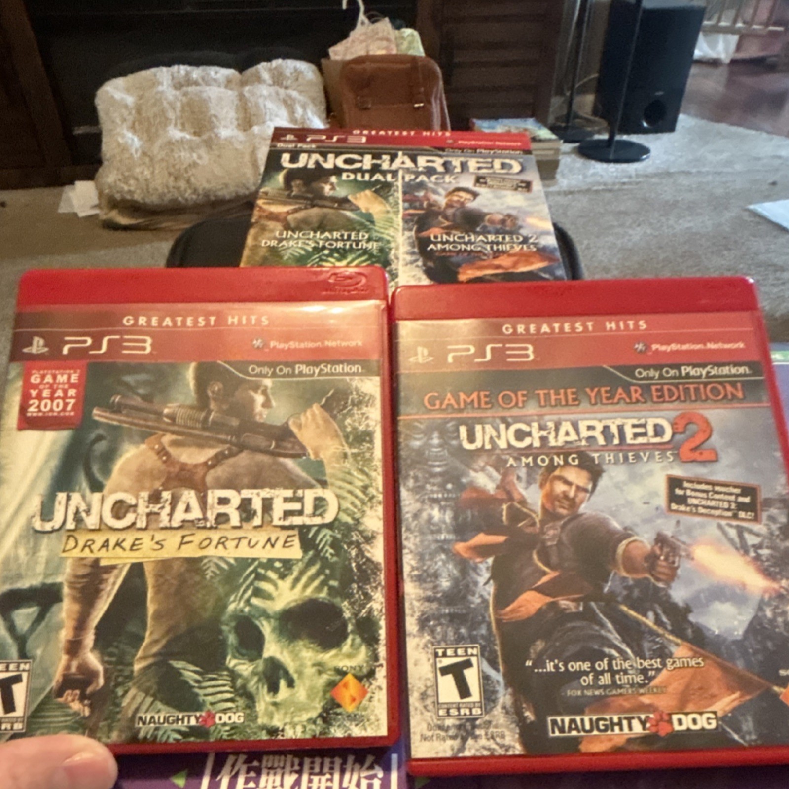 Sony Uncharted Dual Pack Sony PlayStation 3 T Greatest Hits Uncharted Series
