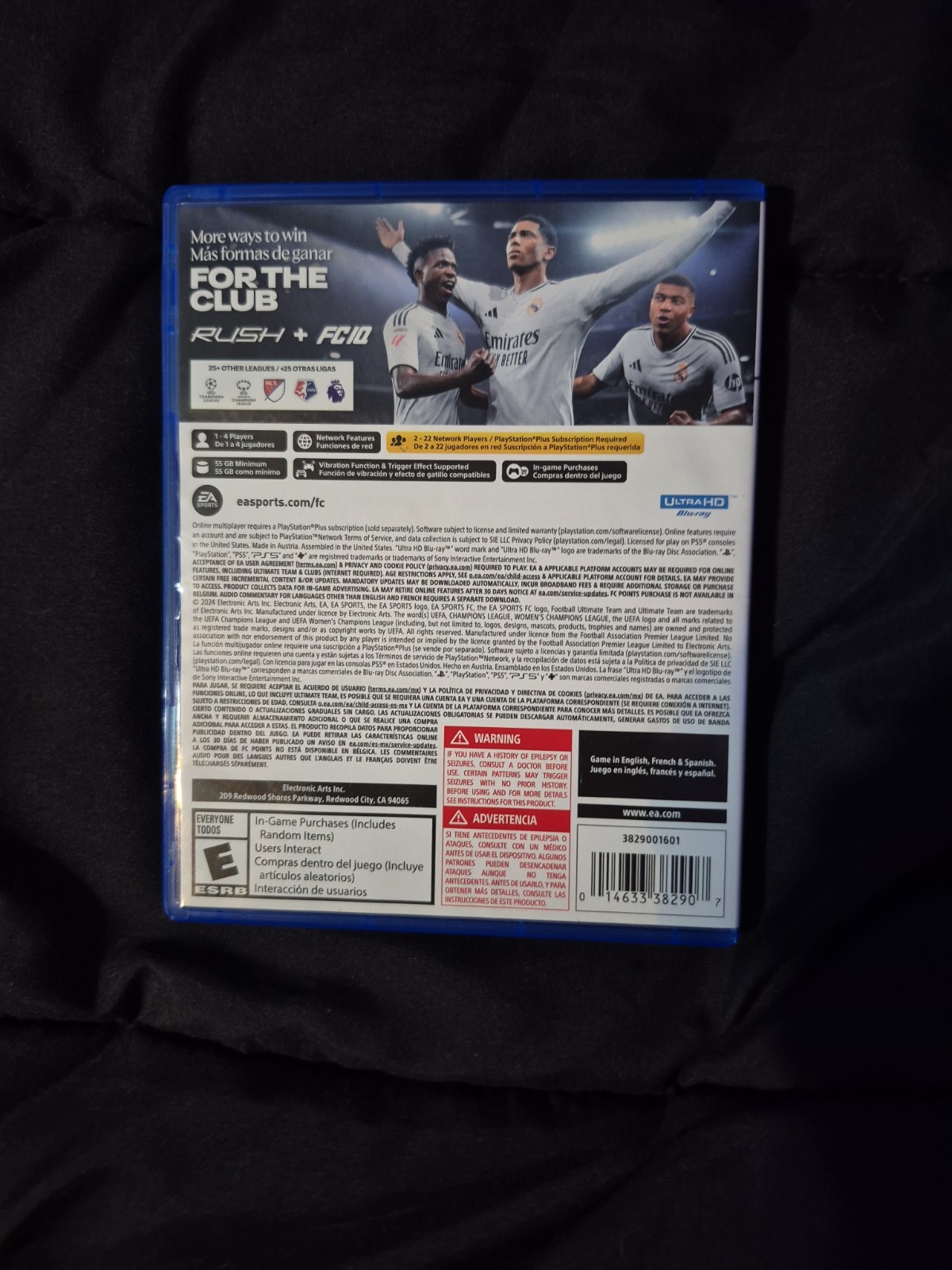 EA Sports FC 25 PS5 2025 US Version Used