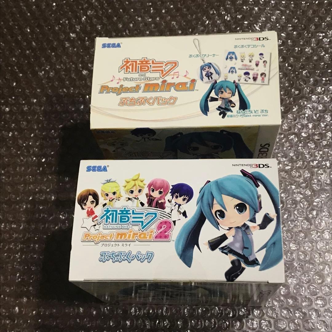 Nintendo 3DS Hatsune Miku Project mirai 1 & 2 Limited Edition 2 set game