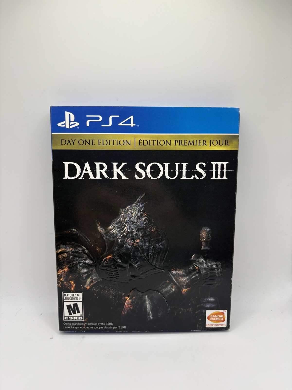 Dark Souls III: Day One Edition (Sony PlayStation 4, 2016) CIB W/ Slip