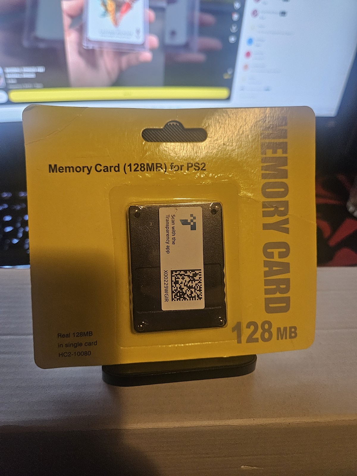 PS2 Memory Card High Speed 128MB Compatible with Sony PlayStation 2