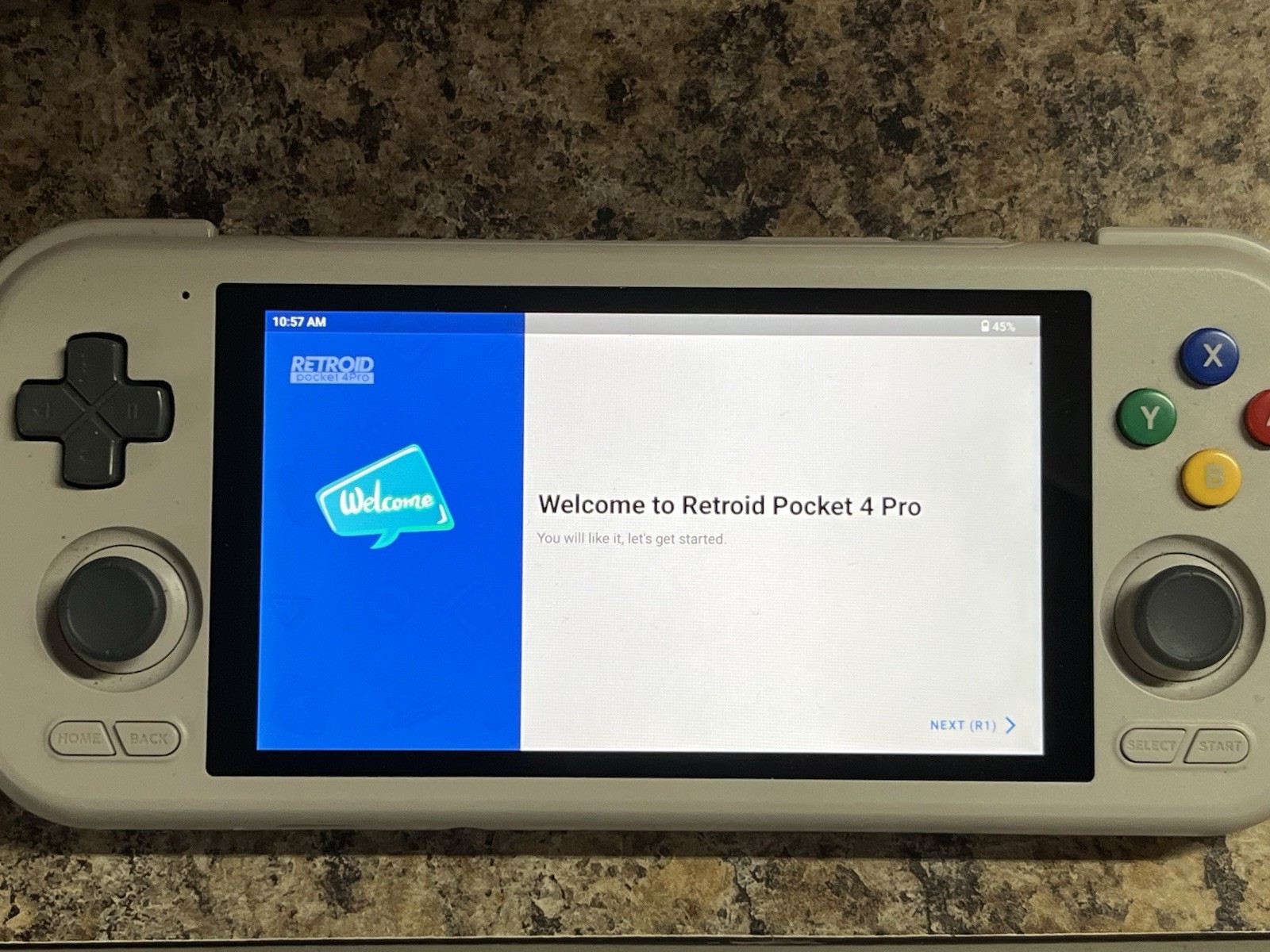 Retroid Pocket 4 Pro Handheld Gaming Console (Charger Cable Included) READ DESC.