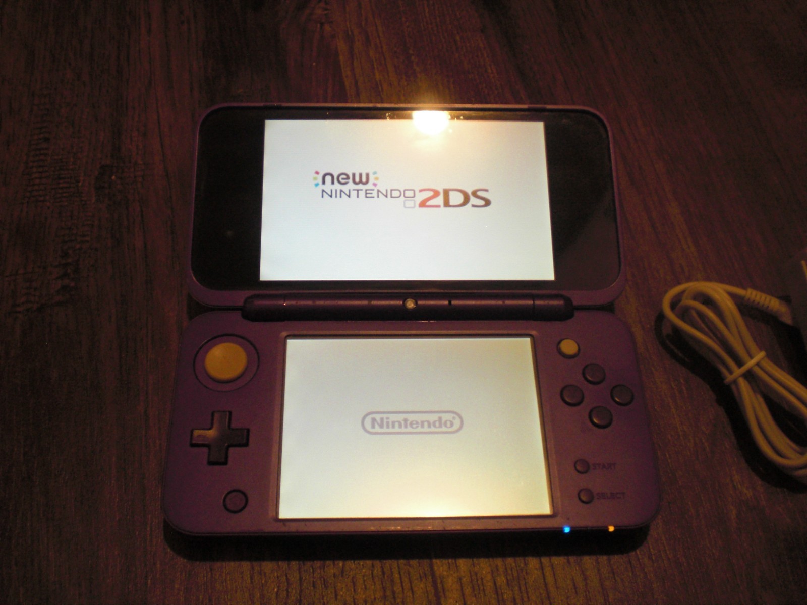 Nintendo New 2DS 3DS XL Console Orange White Play 3DS DS 2DS Games System TESTED