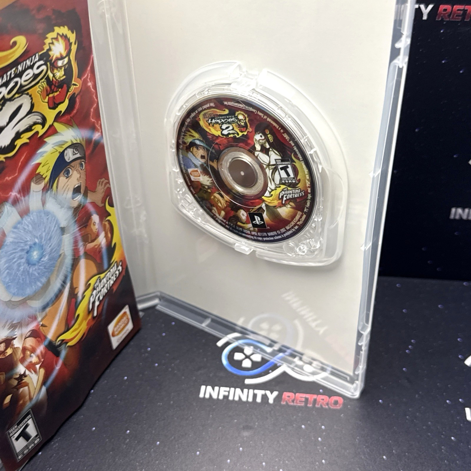 Naruto: Ultimate Ninja Heroes 2 Sony PlayStation Portable PSP CIB Refurbished