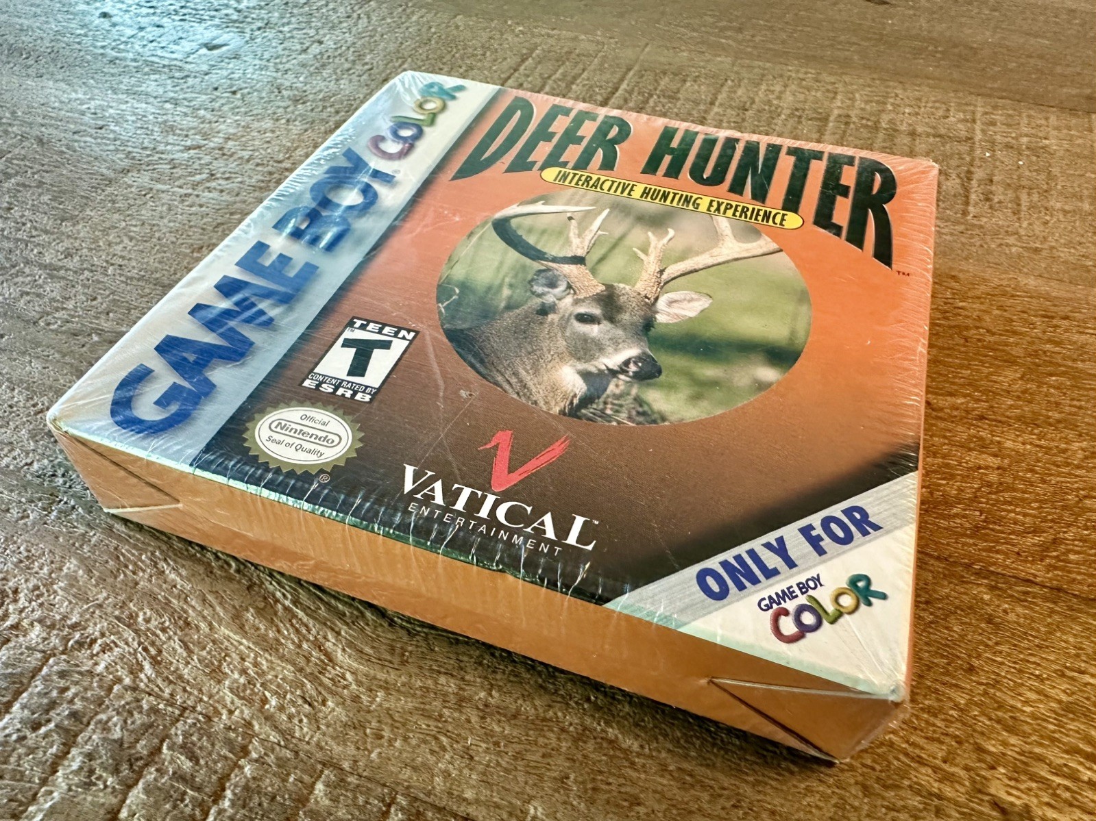 NEW! SEALED! Deer Hunter Interactive Hunting Experience Nintendo Game Boy Color.