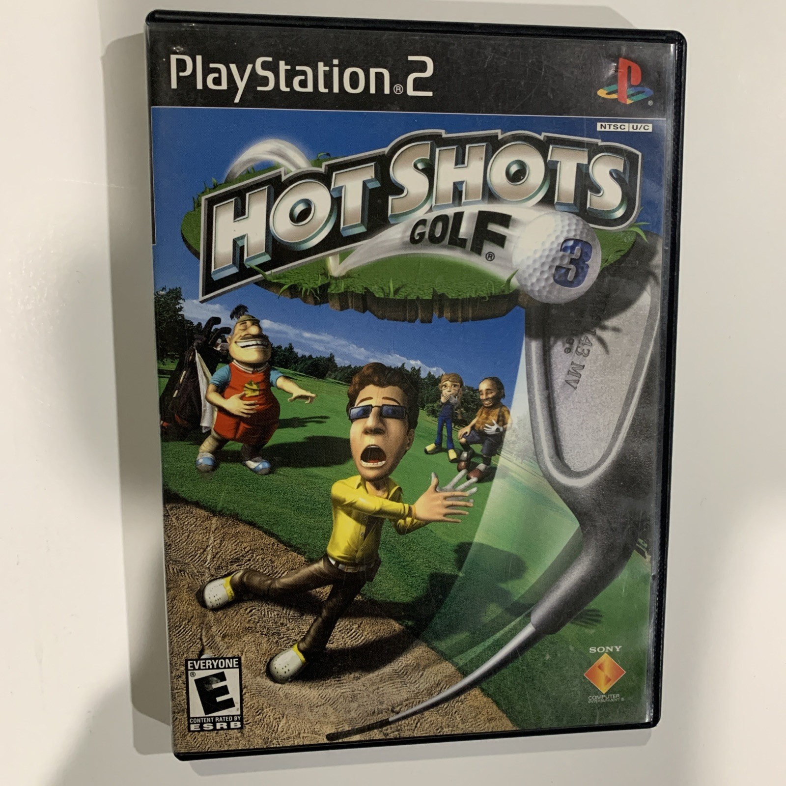 Hot Shots Golf 3 Sony Playstation 2 PS2 Game 2003 COMPLETE TESTED BLACK LABEL