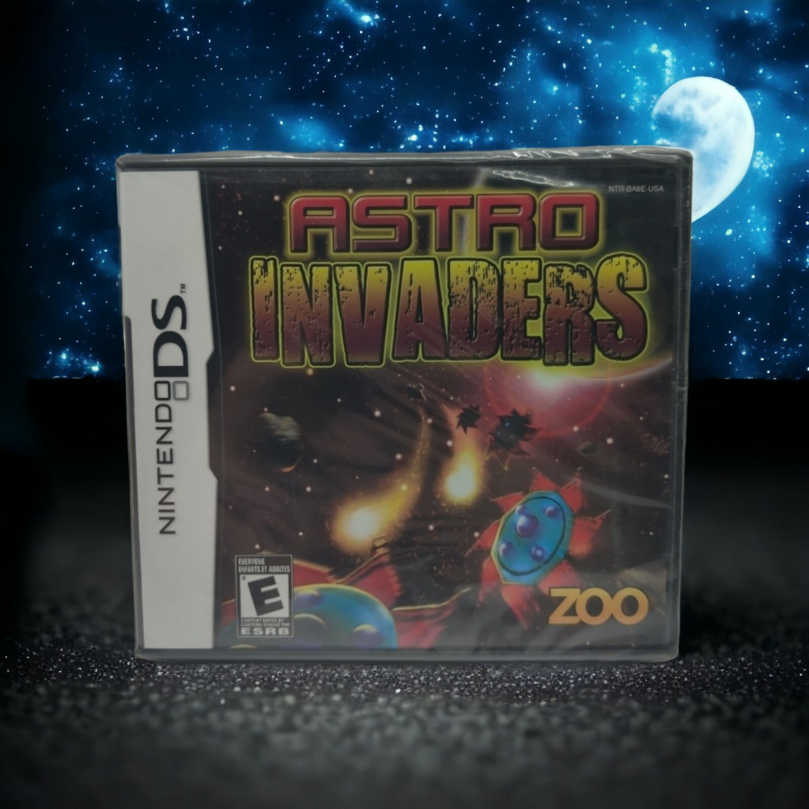 Astro Invaders Nintendo DS 2010 Factory Sealed NIB Rare Videogame Collectable