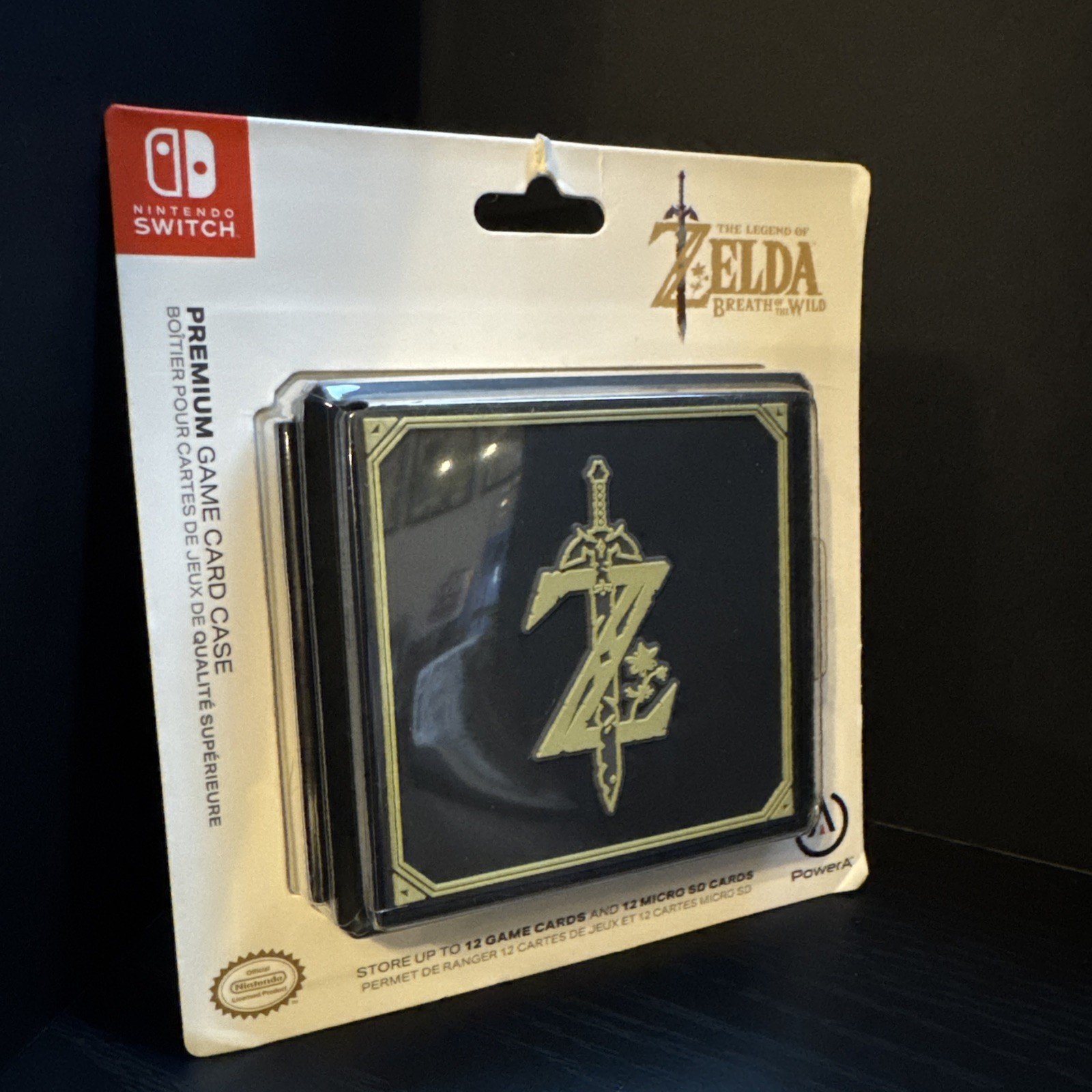 Nintendo Switch: Legend of Zelda Premium Game Card Case For 12 Games & Micro SD
