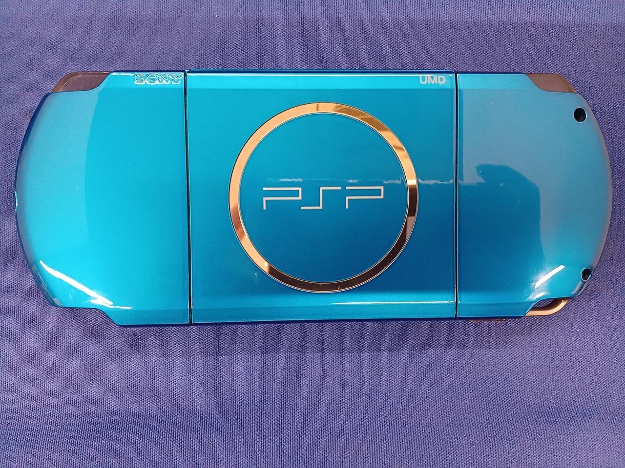 Sony PSP 3000 Vibrant Blue VB Box Manual Charger New Battery Japan Tested work