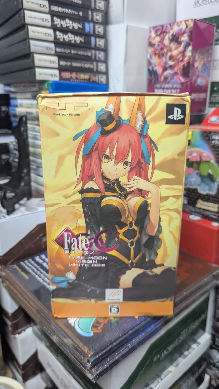 SONY PSP Fate/Extra CCC Type Moon Virgin White Limited Box (Figure Only)