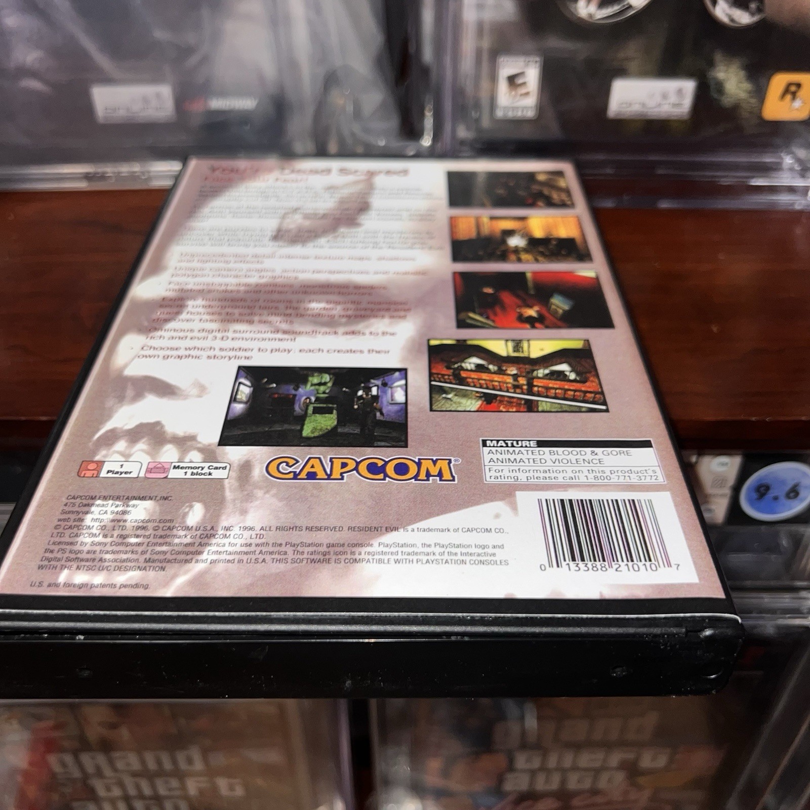 Remake l‼️Of The Resident Evil 1996 Long Box With Manual! ‼️Read ‼️🔥💎🍀🔥