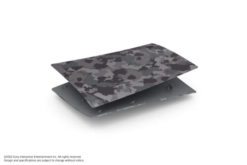 [Genuine Product] PlayStation 5 Digital Edition Cover Gray Camouflage-KS