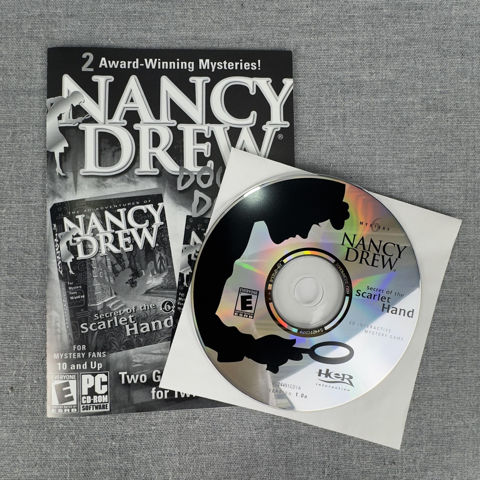Nancy Drew PC CD-ROM Lot of 5 Her Interactive Haunted Mansion Final Scene