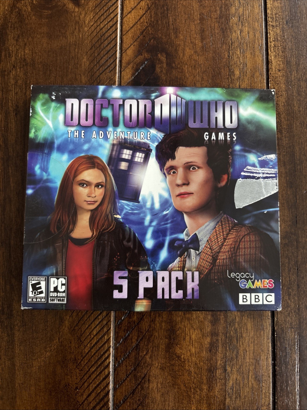 Doctor Who The Adventure Games BBC Puzzle PC Game 5 Game Pack 1 CD Windows XP