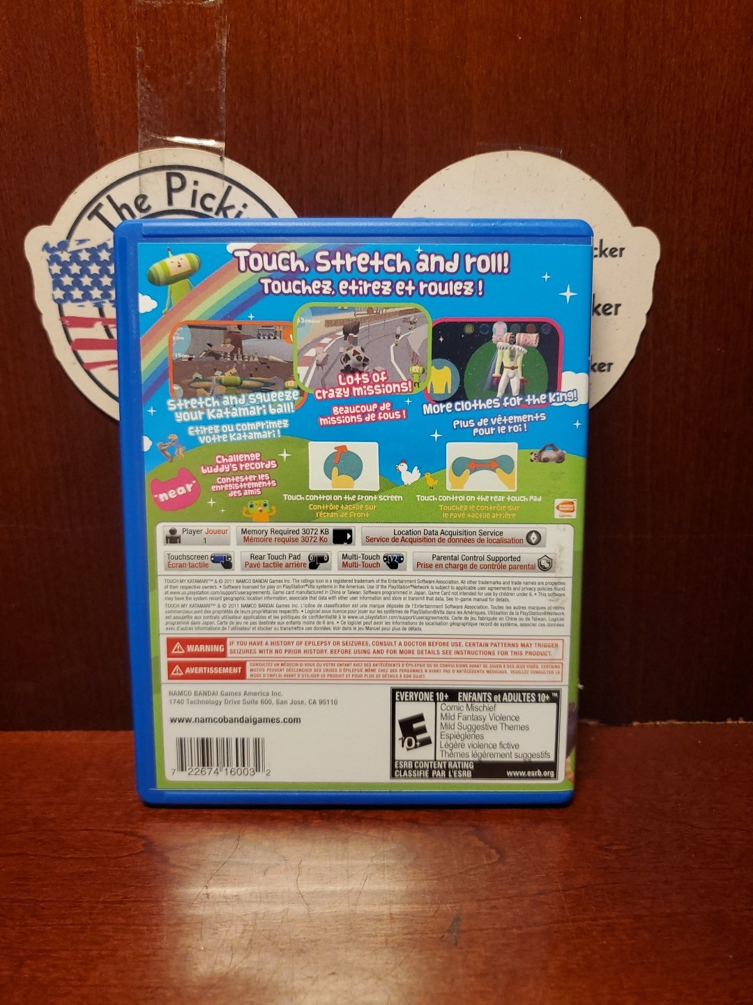 Psvista Touch My Katamari