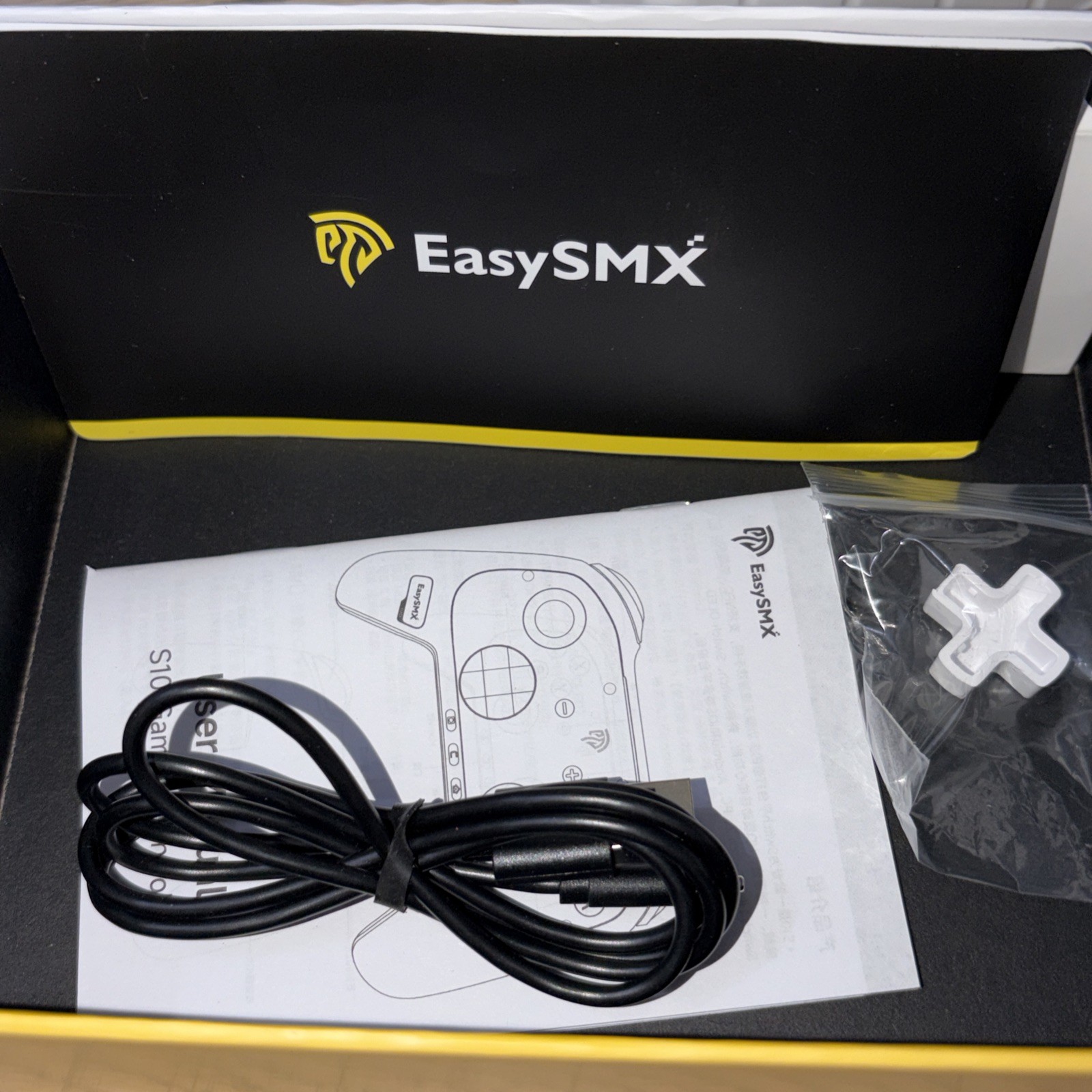 EasySMX S10 Wireless Gaming Controller Nintendo Switch 2 PC iOS Android White