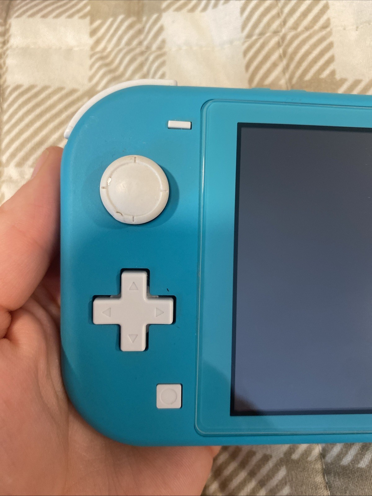 Nintendo Switch Lite Gaming Console W/ Case- Turquoise (HDH-001) For Parts Only!