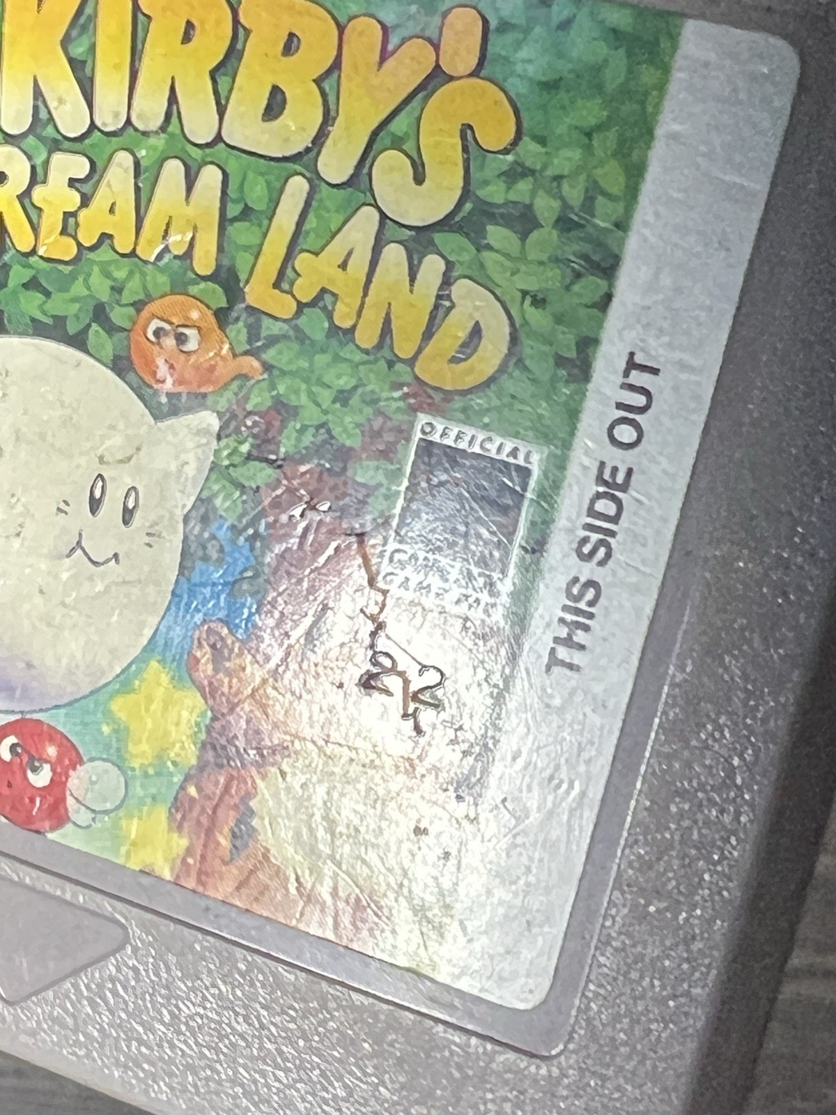 Kirby’s Dream Land Nintendo Game Boy Gameboy Authentic