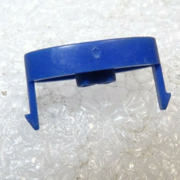 Sega Japan Saturn HST-3210 Top Cover Blueish Purple Oval Reset Button ONLY-READ