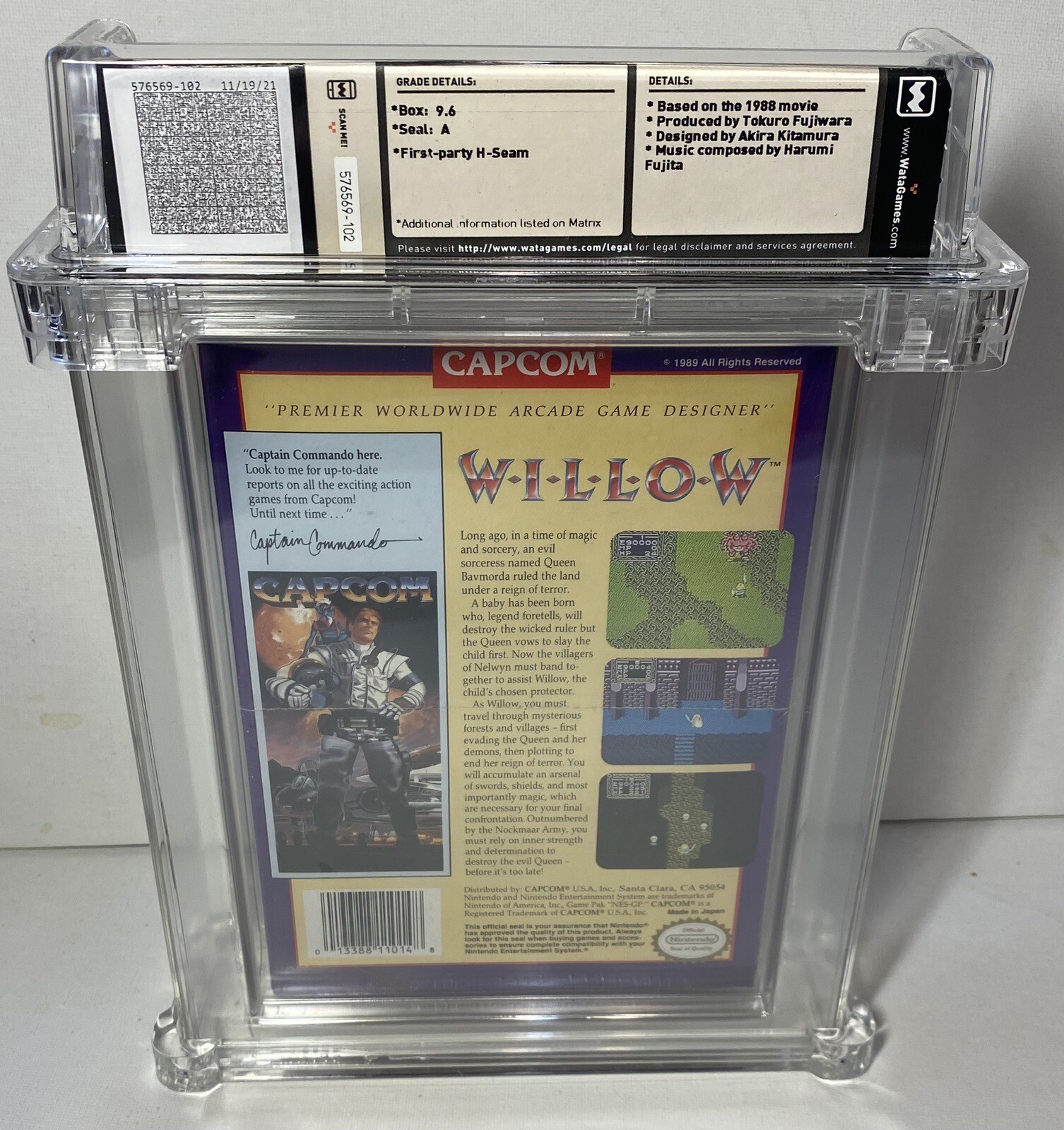 Willow (Nintendo Entertainment System, 1989) NES WATA 9.6A SEALED