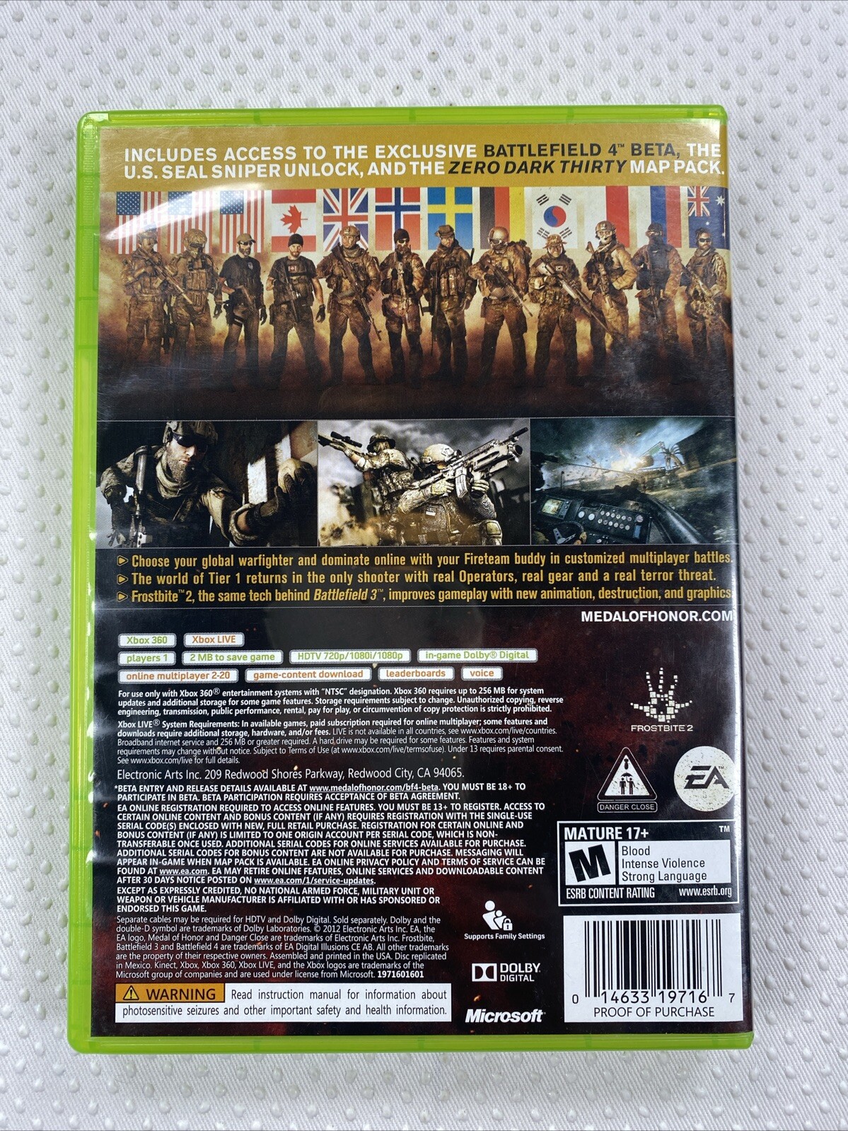 Medal of Honor War Fighter Limited Edition (Microsoft Xbox 360)