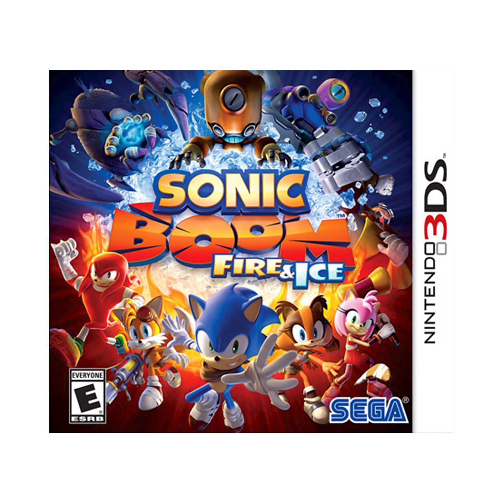 Sonic Boom: Fire & Ice –(Nintendo 3DS, 2016)